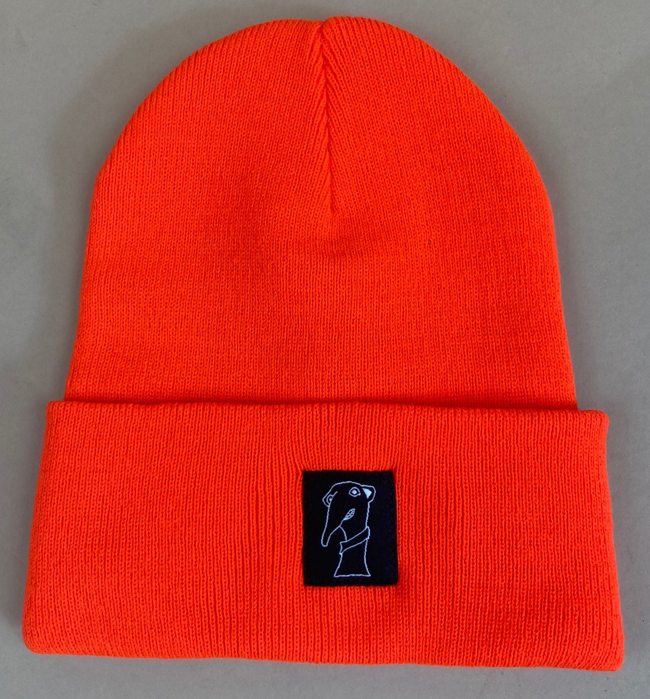 Vault Beanie - Hi Vis Yellow | Vault Skateboards - Nanaimo, BC